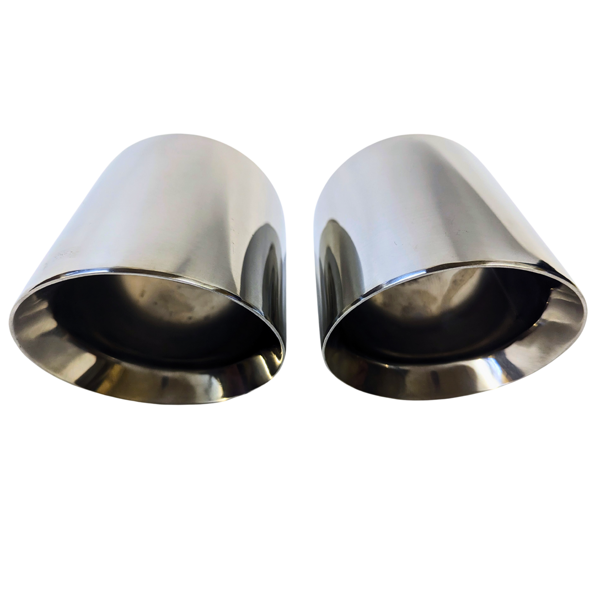 polished dodge charger exhaust tips