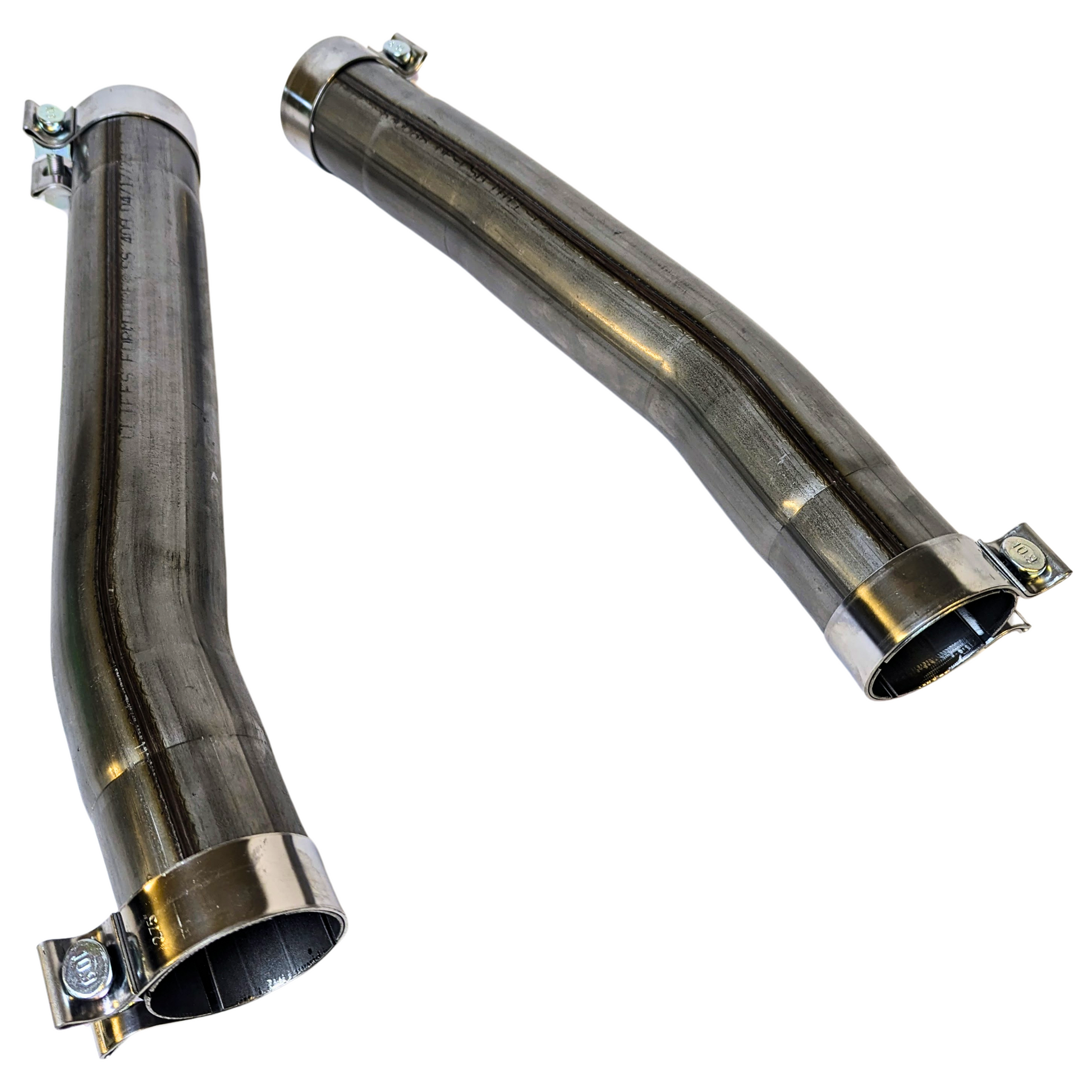 Dual 3" Muffler Bypass, 2015-2023 Dodge Challenger/ Charger 6.4L/5.7L (2017-23), T409 Stainless Steel