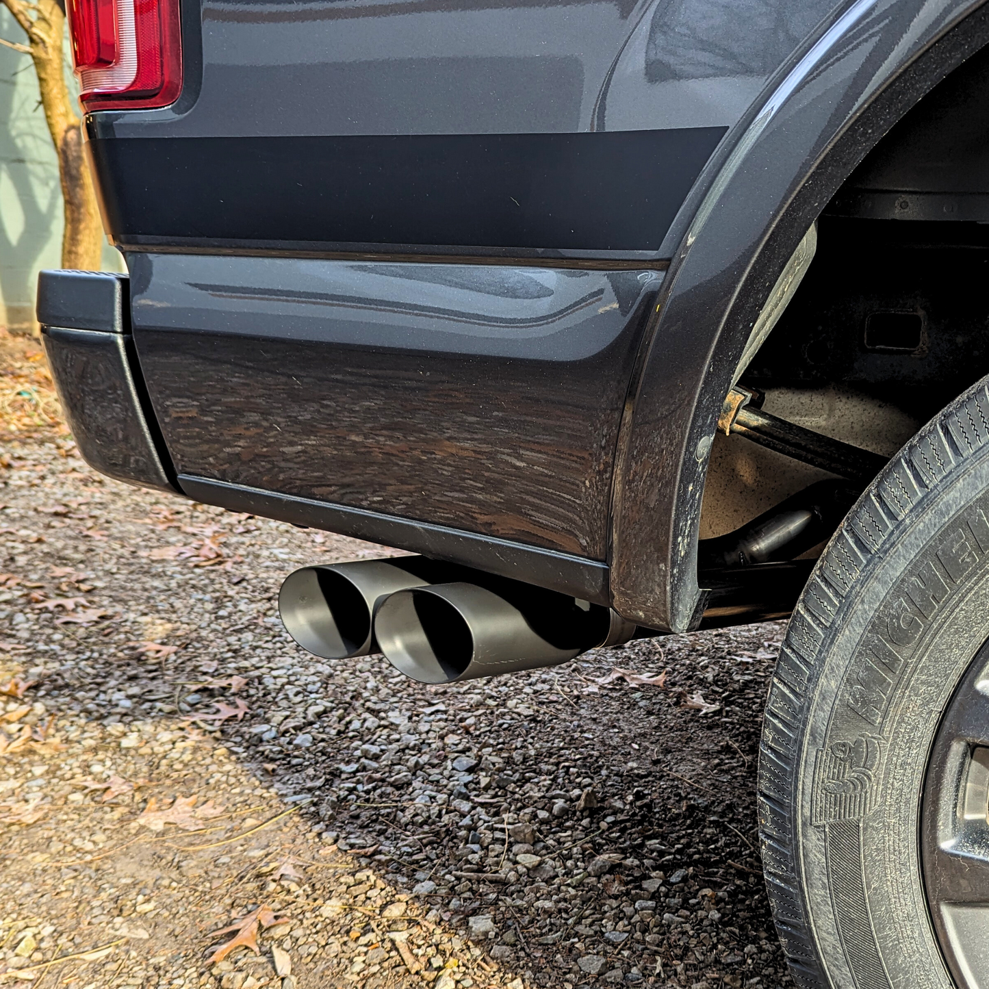 f-150 dual side exit exhaust system