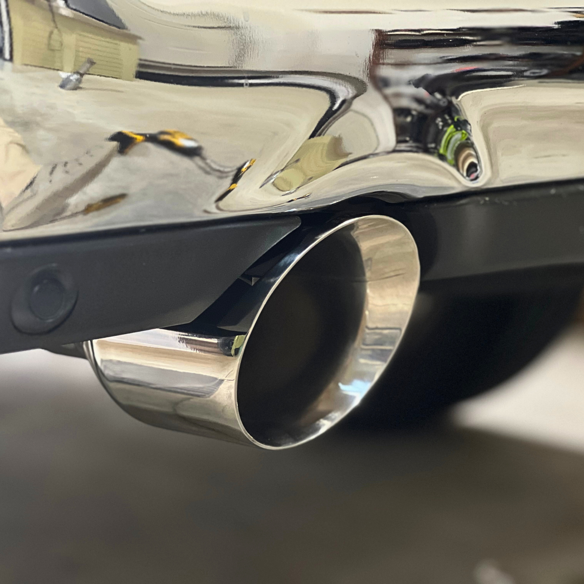 Ram 1500 polished exhaust tips