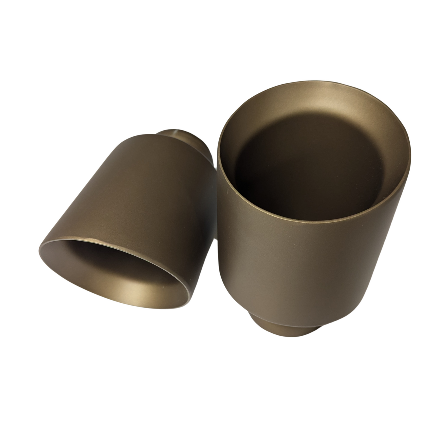 Bronze Dodge Charger exhaust tips