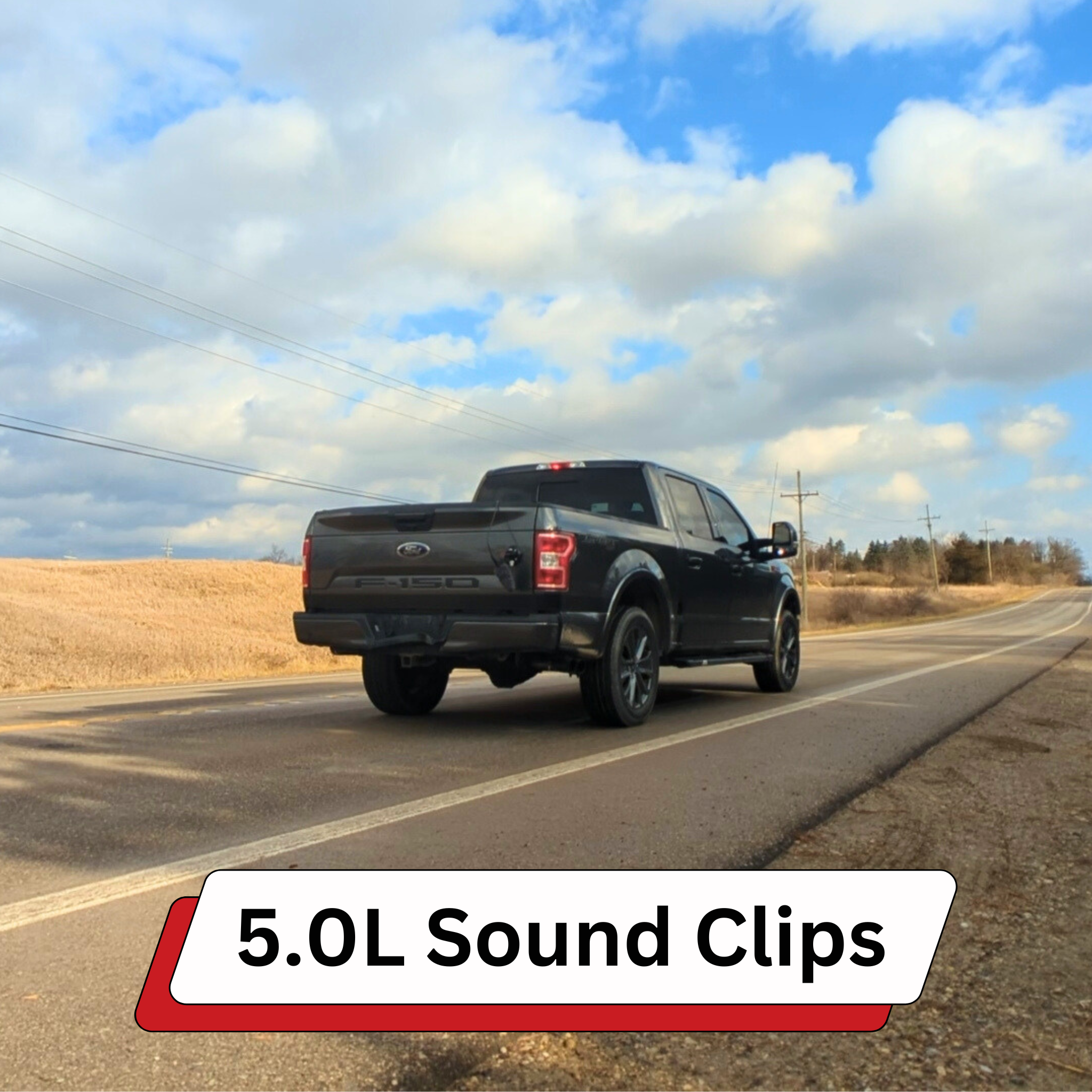 F-150 exhaust system sound clips